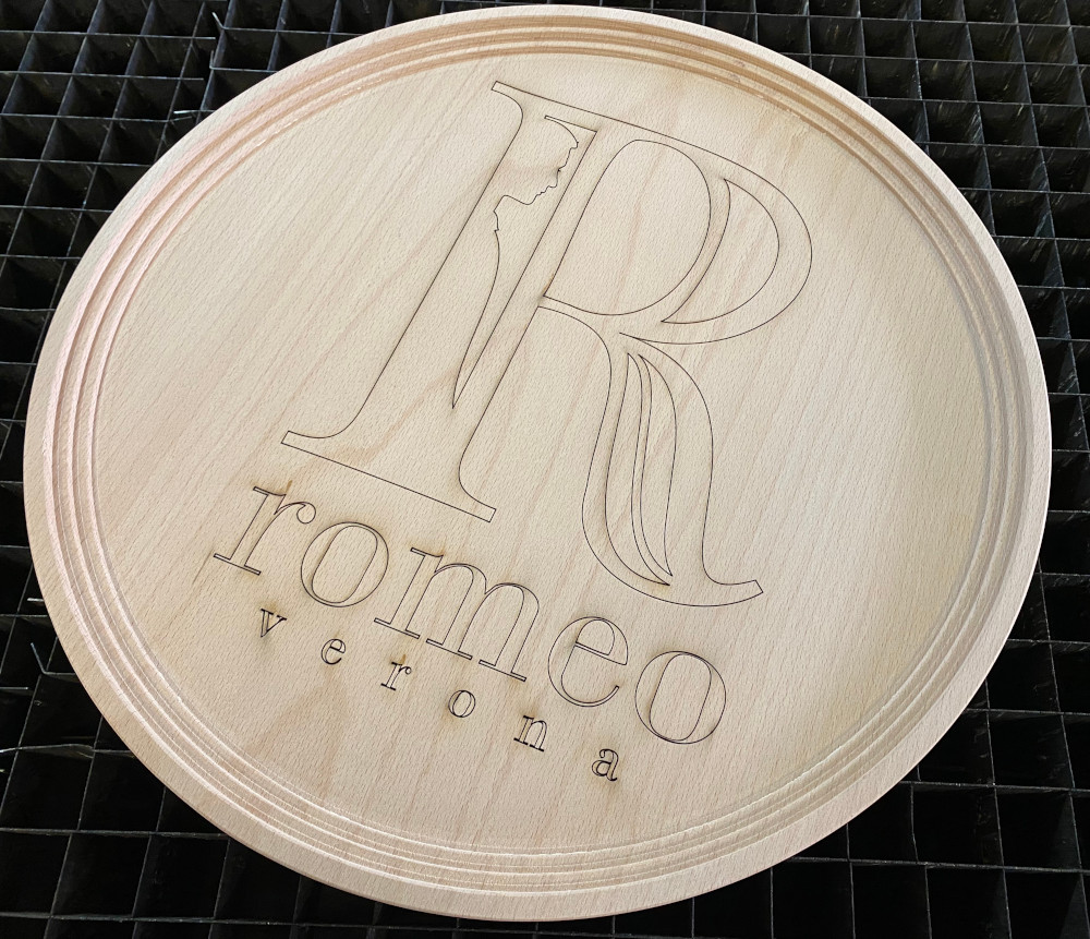 SOAVE AGOSTINO VERONA - incisione laser